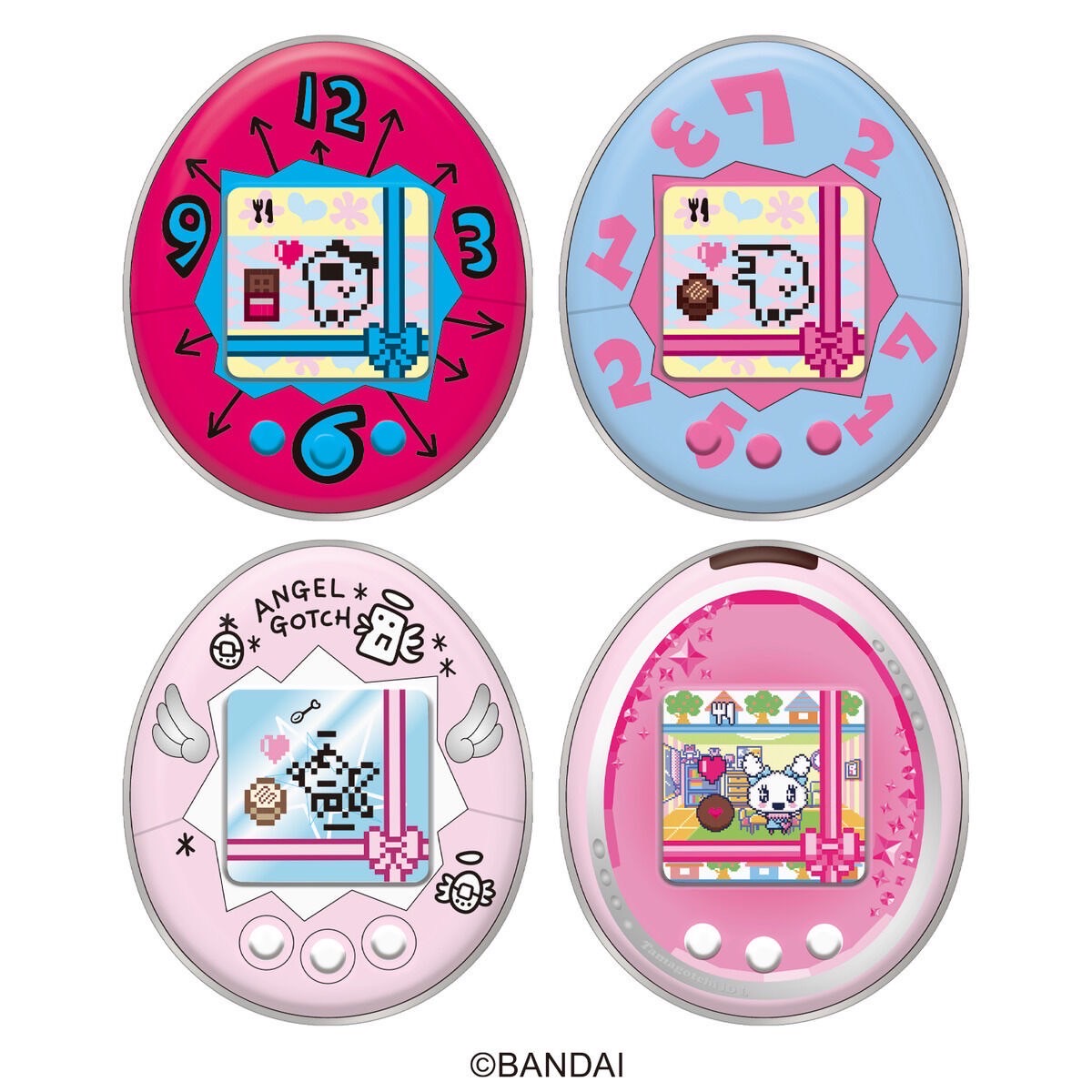 PRE-ORDER : Tamagotchi Chocolate Tin (Set of 4)