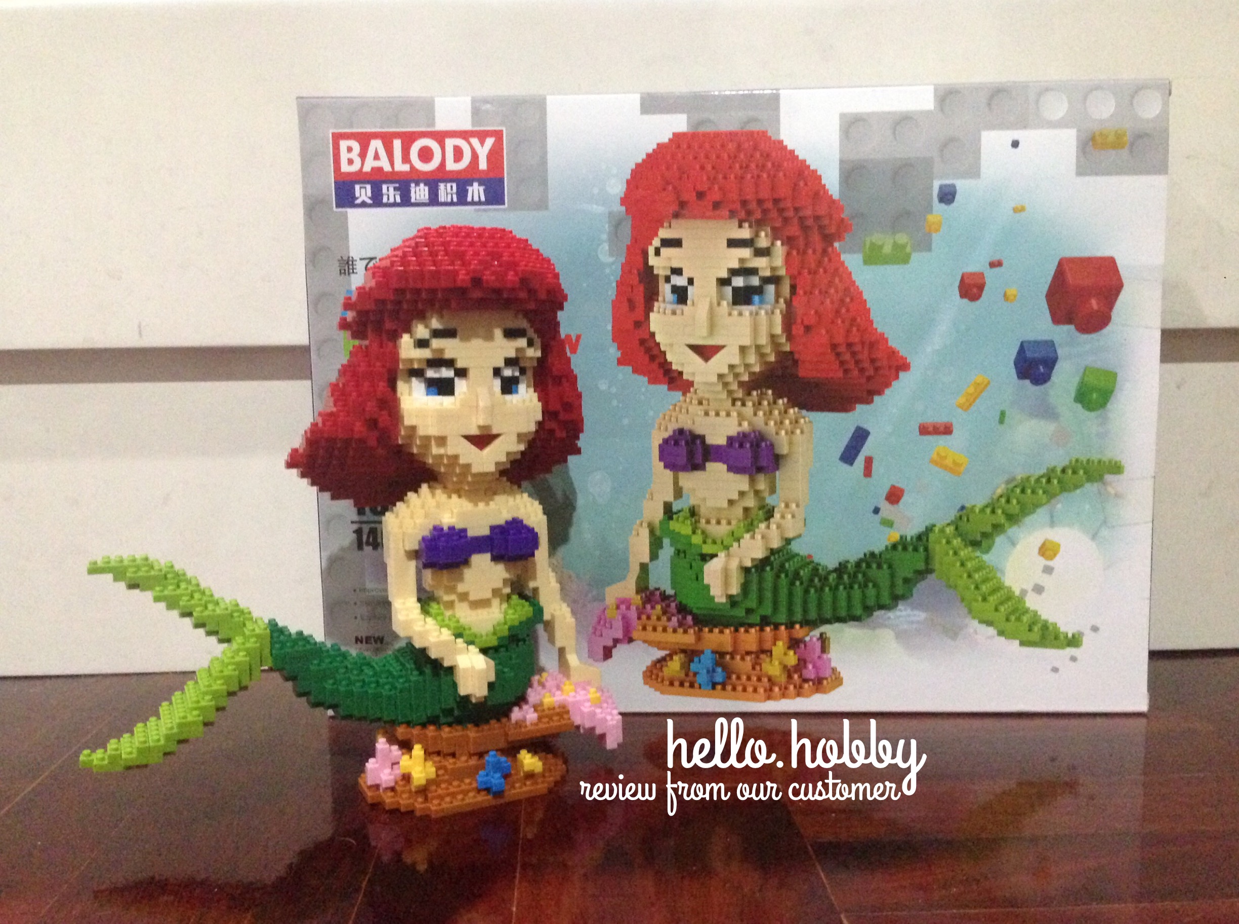 Balody 16002 Little Mermaid Ariel 1460pcs