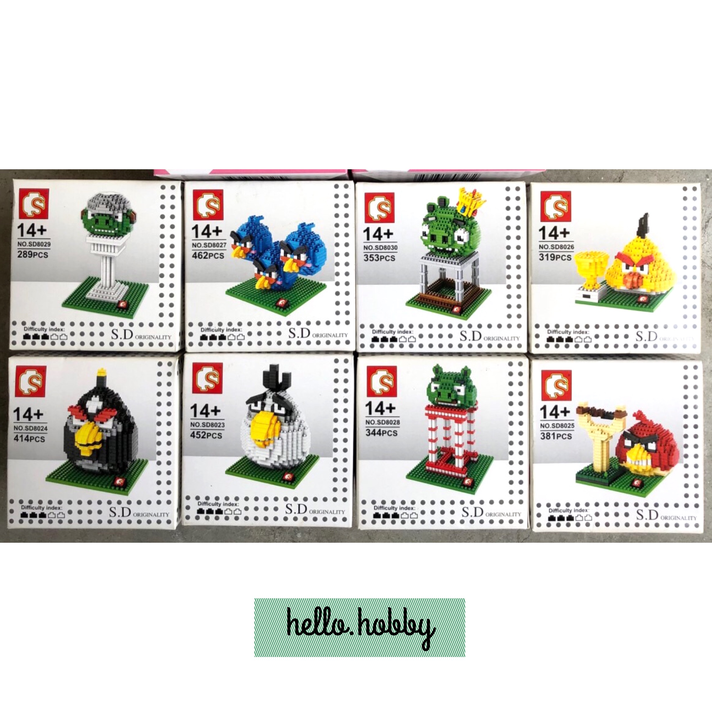 SD 8023-8030 Angry Bird