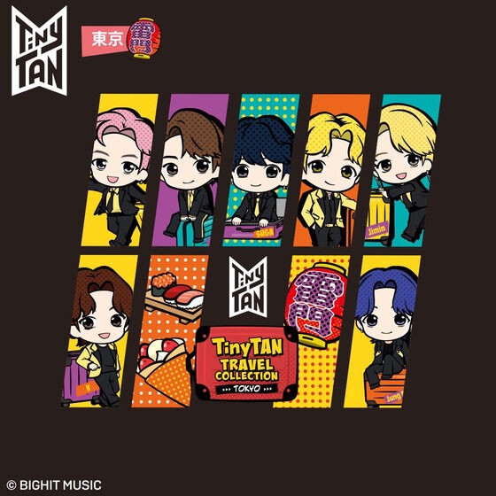PRE-ORDER : TinyTAN TRAVEL COLLECTION T-shirt