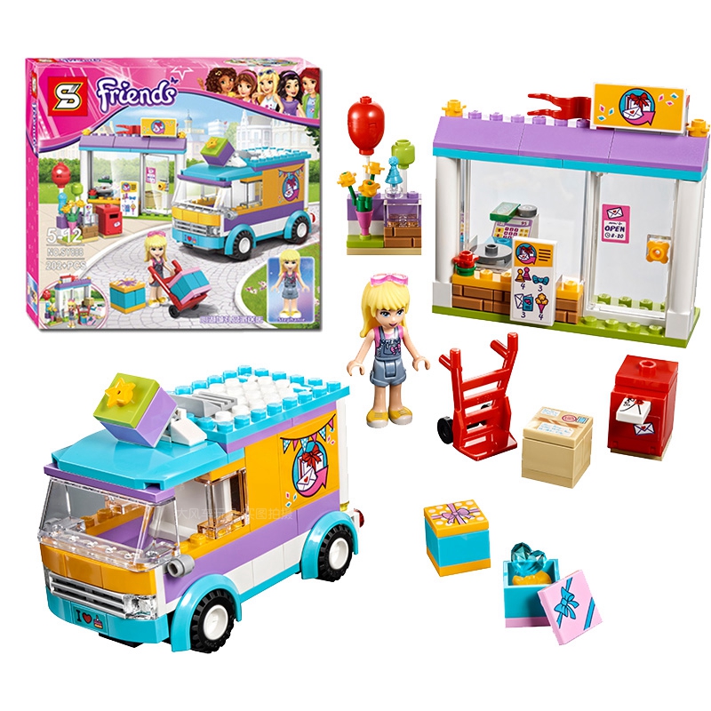 SY 888 Heartlake Gift Delivery 202pcs