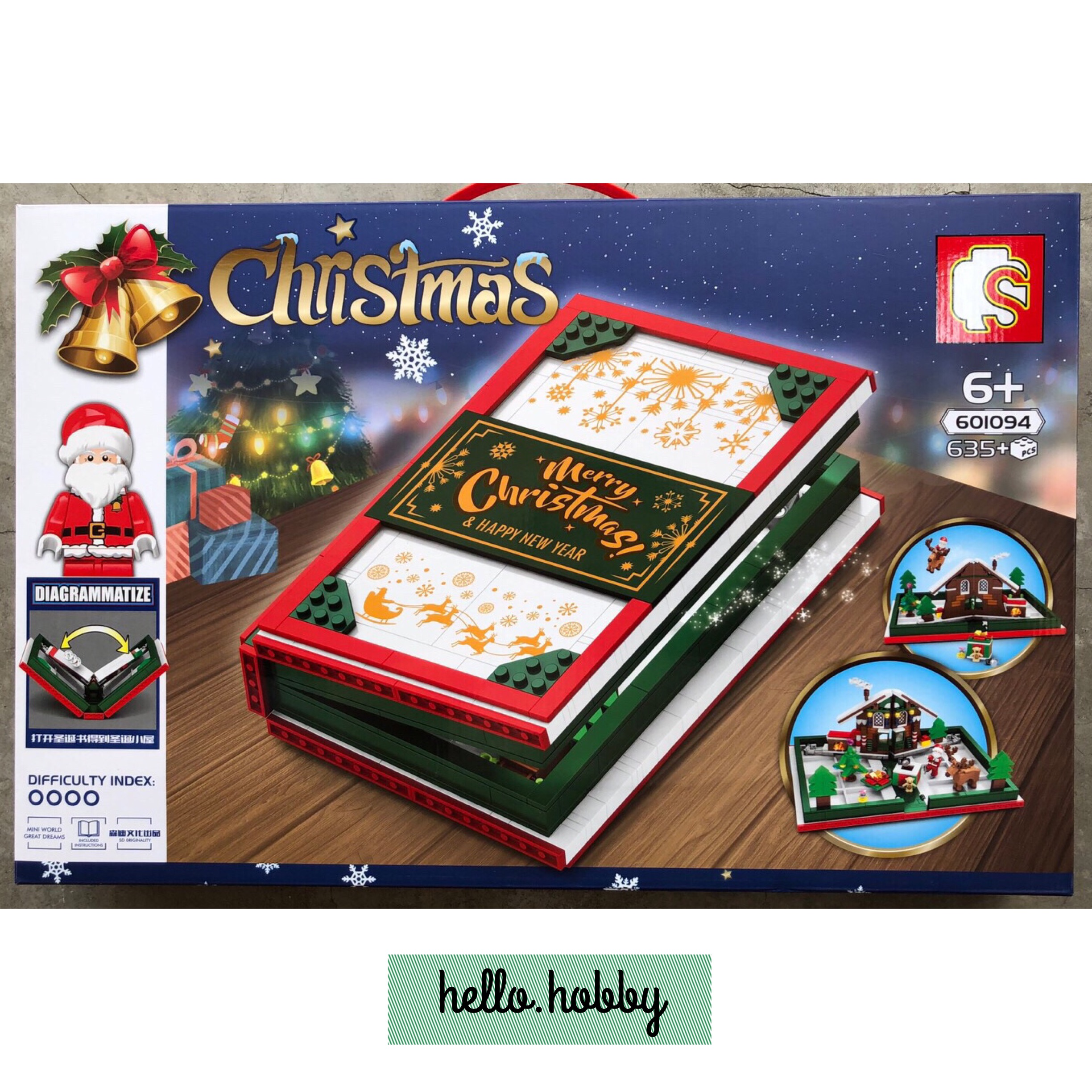 Sembo Block 601094 Christmas Book 635pcs
