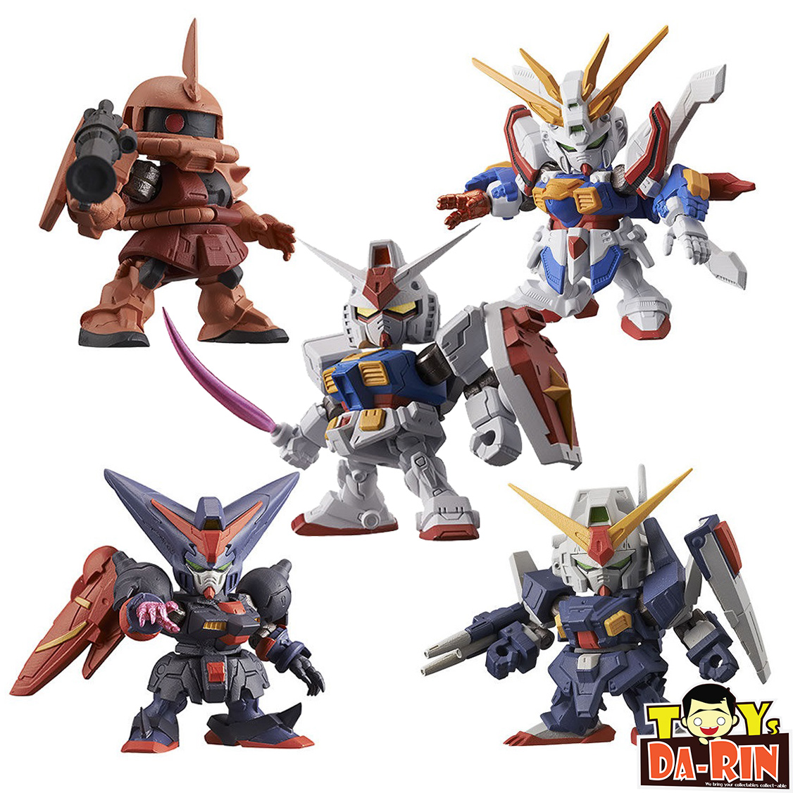 $ Mobile Suit Gundam GASHAPON SENSHI DASH 01