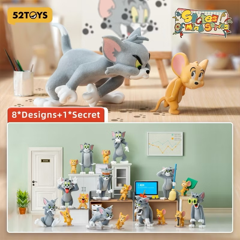 TOM and JERRY - States of Mind Series by 52Toys