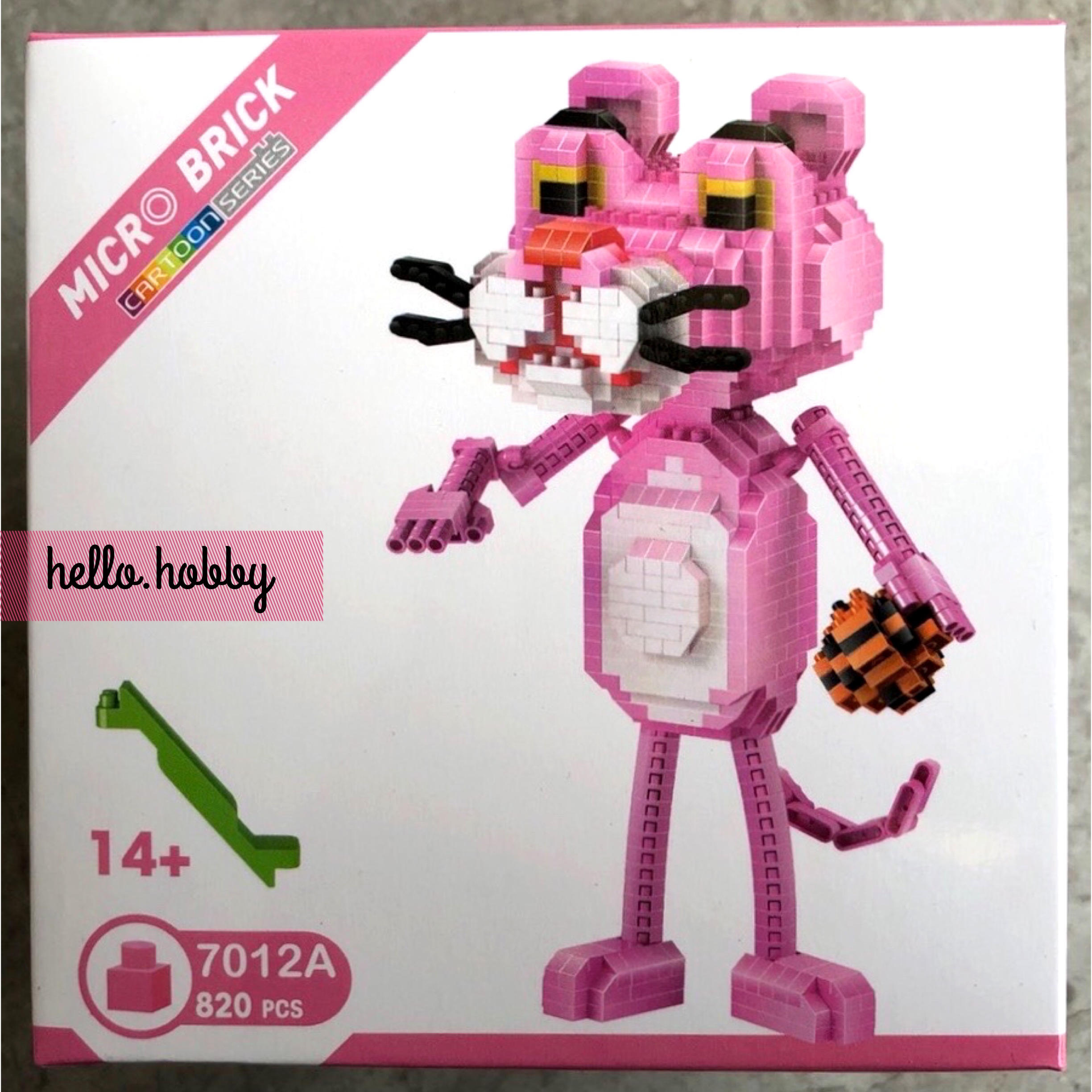 Boyu 7012A Pink Panther 820pcs