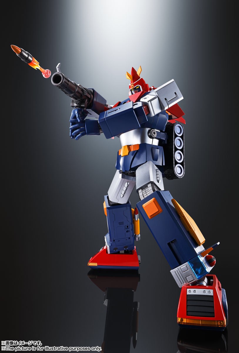 DX SOUL OF CHOGOKIN Volt in Box Voltes V by Bandai (มีกล่องน้ำตาล)(มีเสียง)
