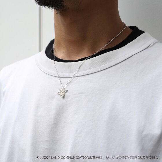 PRE-ORDER : [JAM HOME MADE Collaboration] JoJo's Bizarre Adventure: Diamond is unbreakable Rohan Kishibe Heaven's Door Necklace
