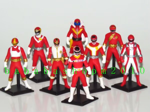 กาชาปอง Super Sentai Hero Gallery: Red Chronicle vol. 1 Gashapon (Set of 8)