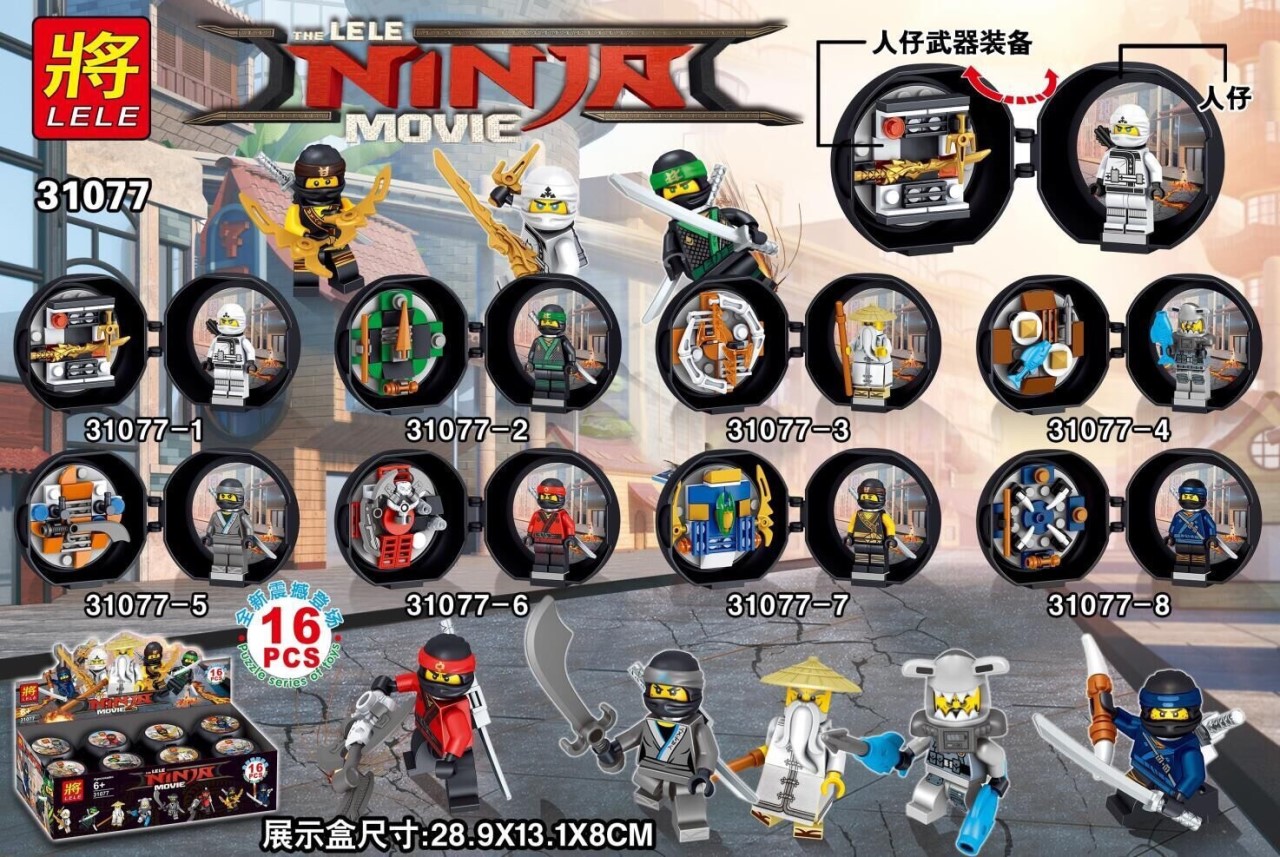 Lele 31077 1-8 Ninjago
