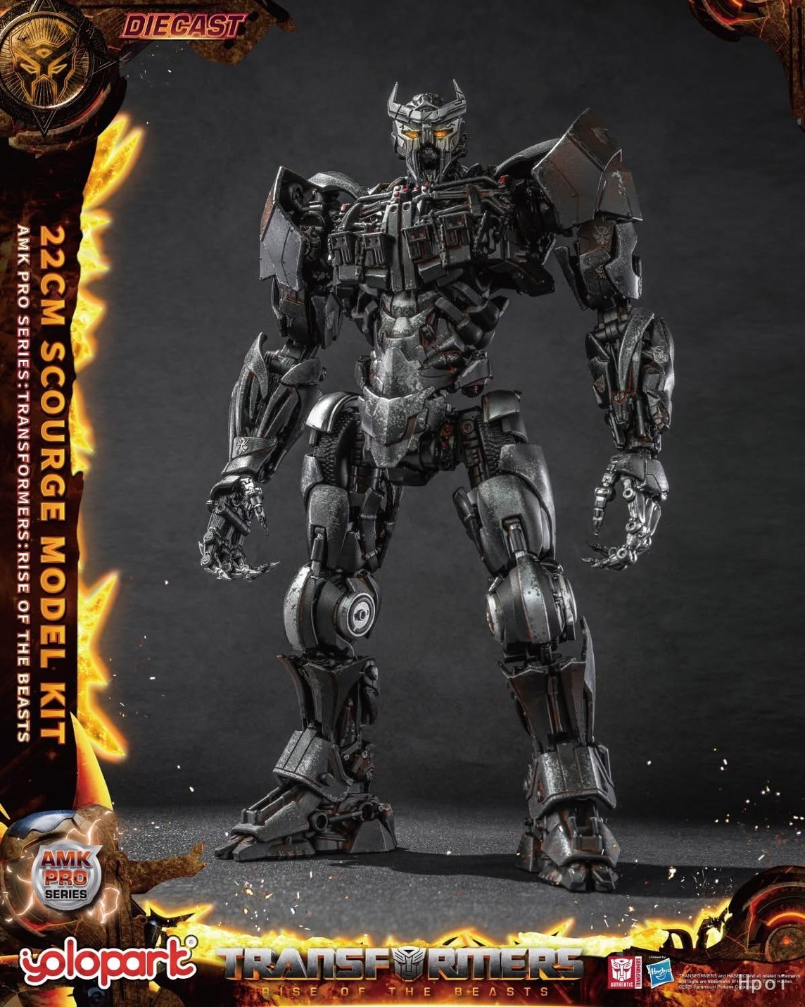 Pre-order : AMK PRO Series Transformers: Rise of the Beasts Scourge Model Kit by YOLOPARK