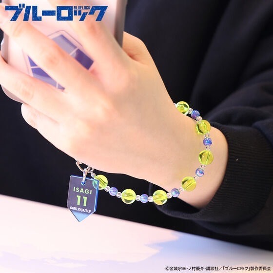 PRE-ORDER : Blue Lock Smartphone Beads Bracelet (5 types)