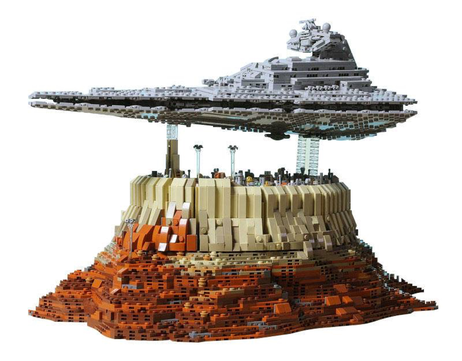 Mould King 21007 Star Wars The Empire over Jedha City 5162pcs