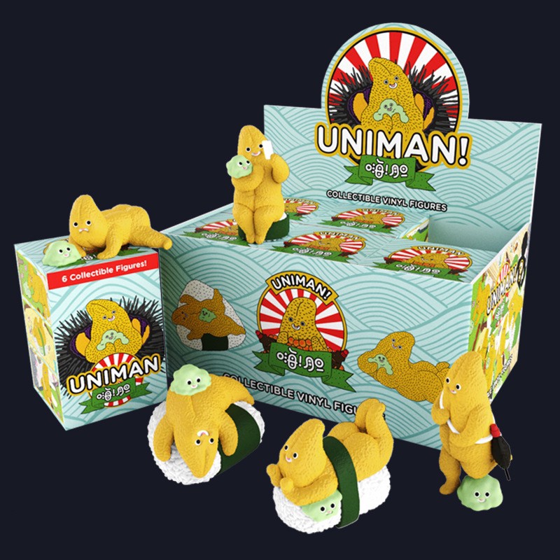 Blind Box UNIMAN! Sea Urchin Baby by Mighty Jaxx (Set of 5+1 Secret)