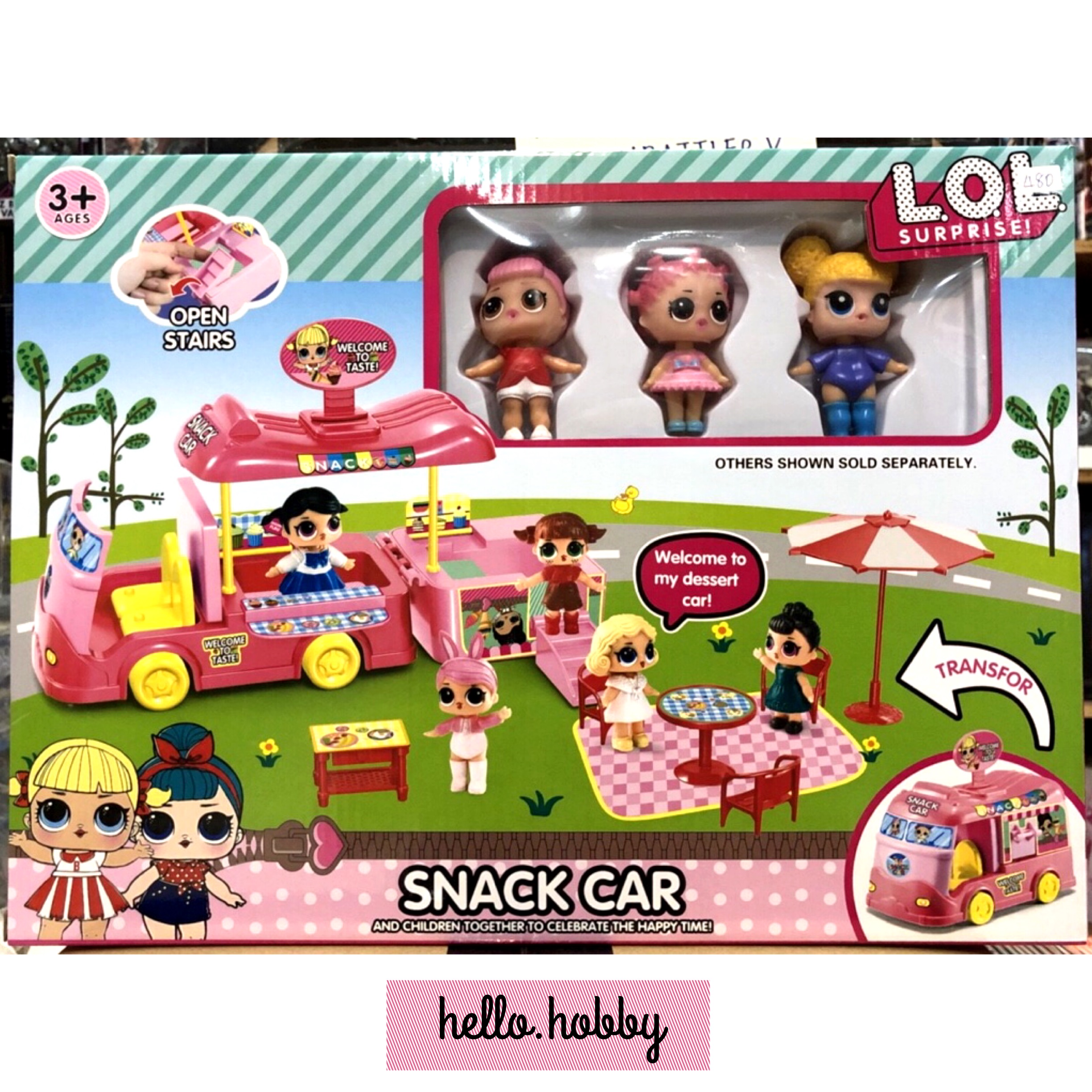 ชุดตุ๊กตา L.O.L 04 Snack Car