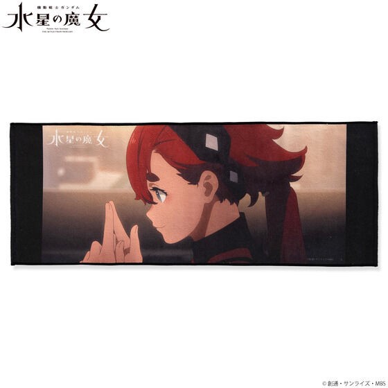 PRE-ORDER : Mobile Suit Gundam The Witch from Mercury Portrait Face Towel