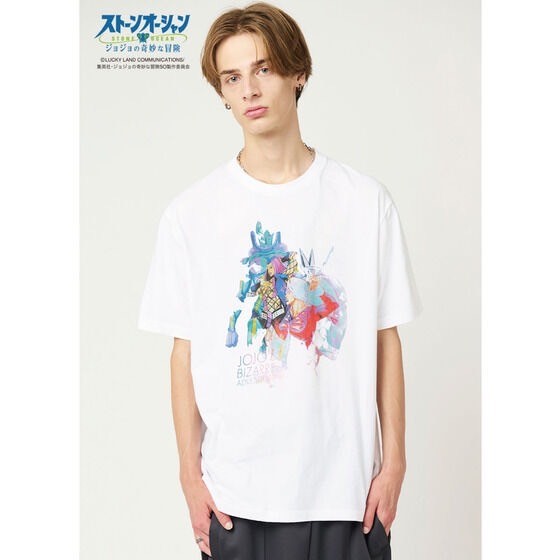 PRE-ORDER : "JoJo's Bizarre Adventure Stone Ocean" Graniph T-shirt