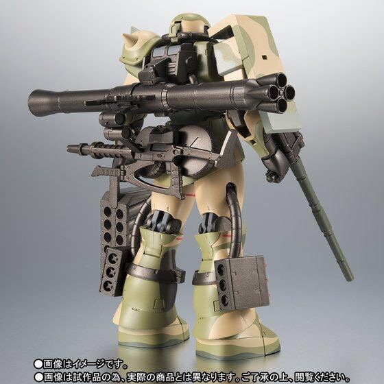 PRE-ORDER : ROBOT SPIRIT SIDE MS MS-06J ZAKU II WETLAND TYPE VER A.N.I.M.E. ACTION FIGURE