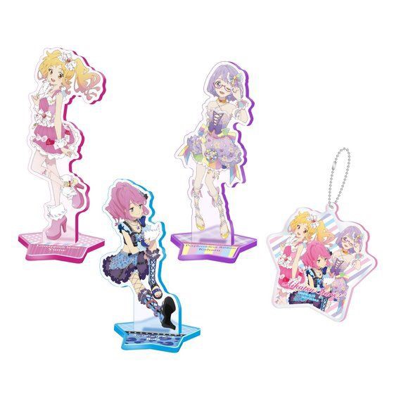 PRE-ORDER : All Aikatsu! Acrylic Labaster Collection 2nd (Aikatsu Stars! SET1)