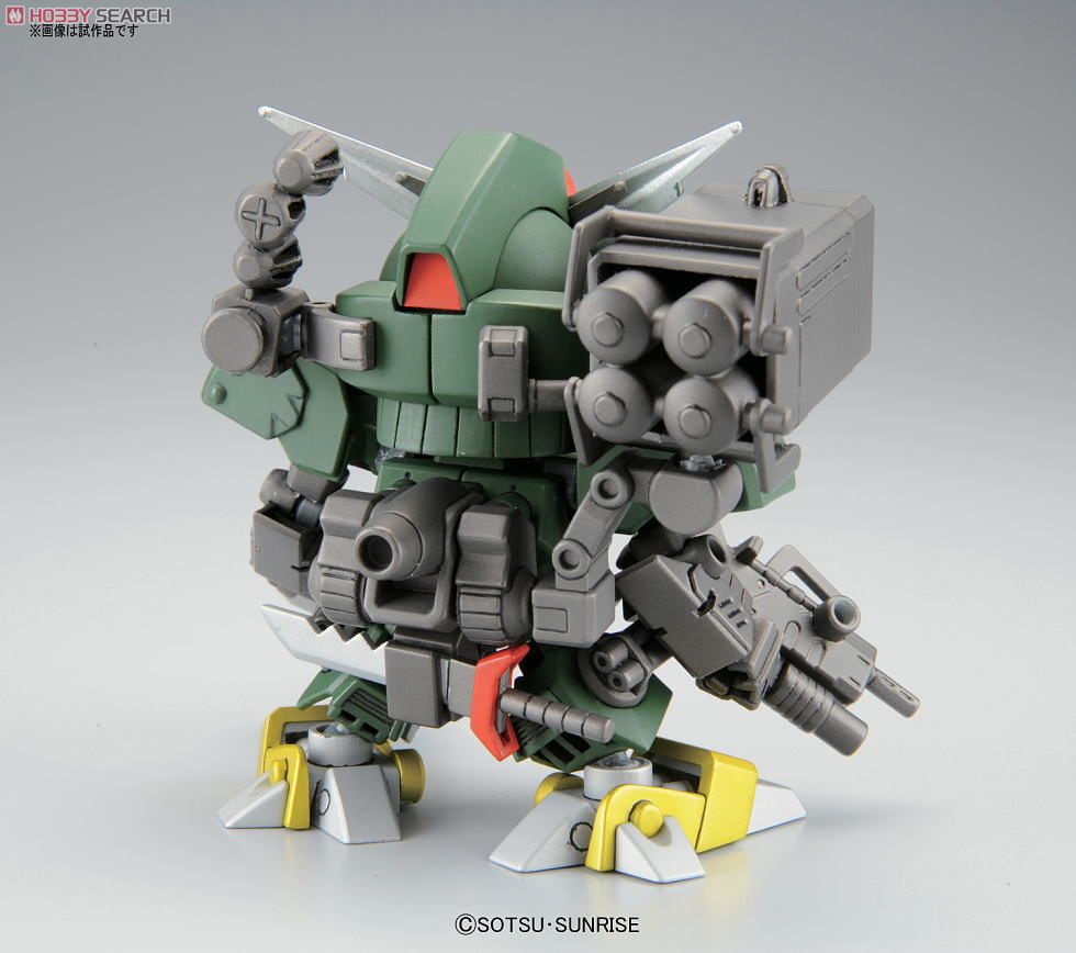 SD Legend BB375 Commando Gundam by Bandai