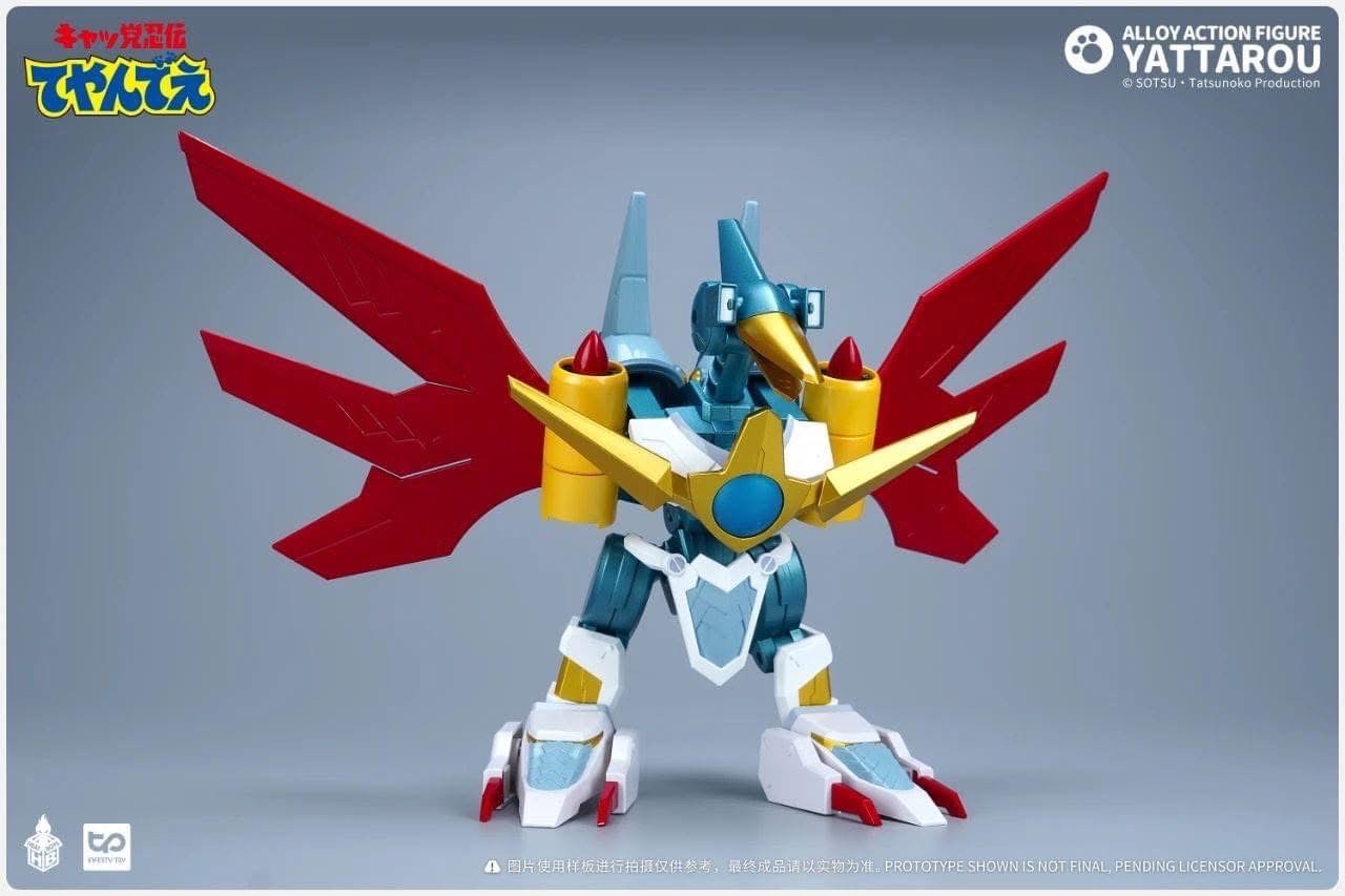 Samurai Pizza Cats Yattarou Alloy Action Figure by HeatBoys