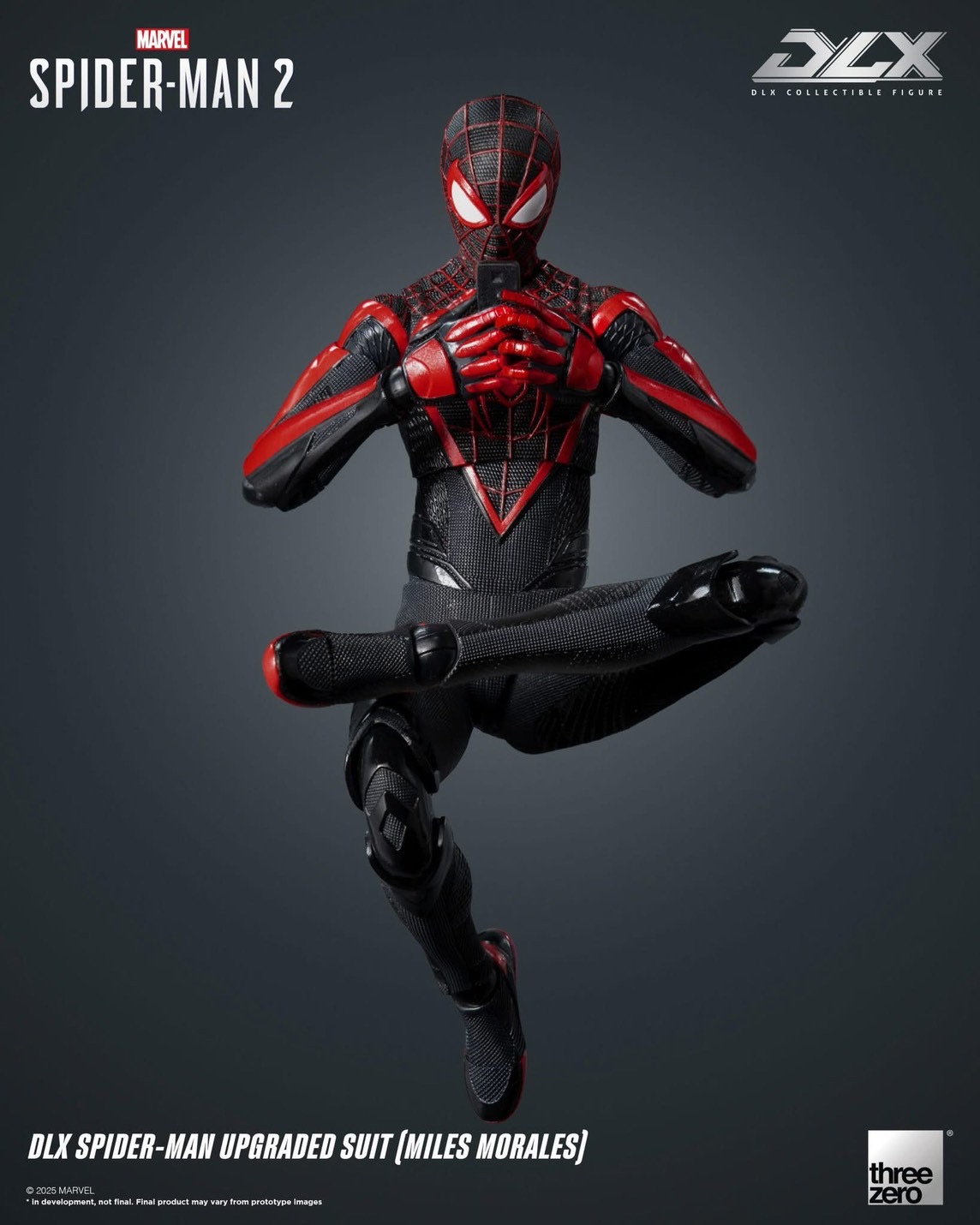 Pre-order : Marvel’s Spider-Man 2 DLX Spider-Man Upgraded Suit (Miles Morales) by Threezero