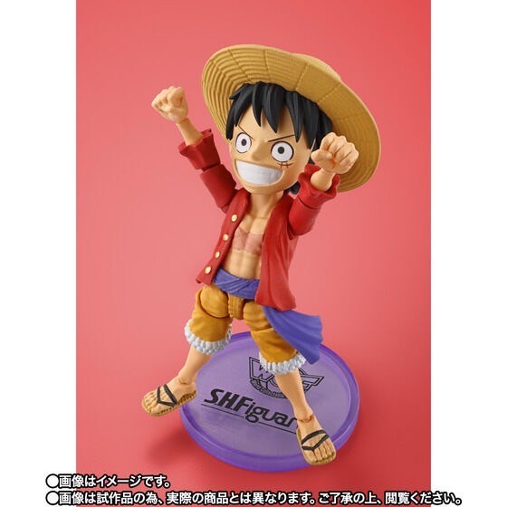 PRE-ORDER : World Collectable Figure x S.H.Figuarts MONKEY.D.LUFFY (Tamashii Web Shop Ver.)