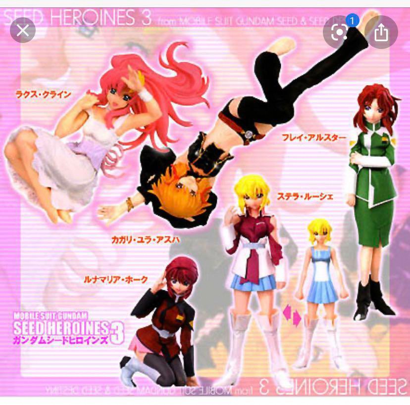 Gundam SEED Heroines Vol.3 Trading Figure (Set of 5)