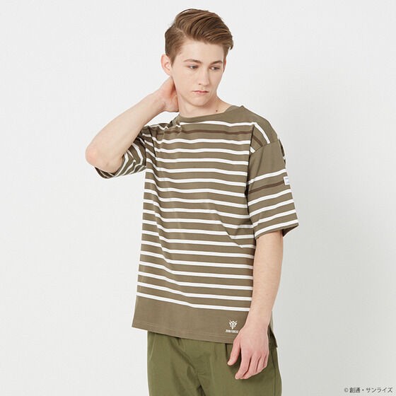 PRE-ORDER : STRICT-G MONT KEMMEL "Mobile Suit Gundam" Short Sleeved Basque T-shirt