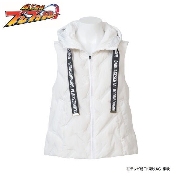 PRE-ORDER : Bakuage Sentai Boonboomger Bun Pink/Mira Shifuto Logo Tape Down Vest