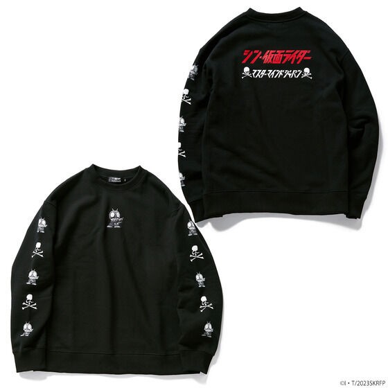 PRE-ORDER : "Shin Kamen Rider" mastermind JAPAN Sweat Crew Neck Deformed Pattern