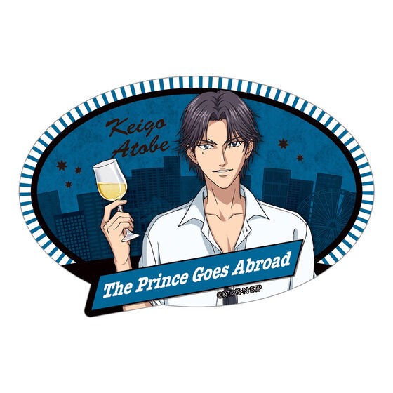 PRE-ORDER : New Prince of Tennis The Prince Goes Abroad Luggage Sticker Set