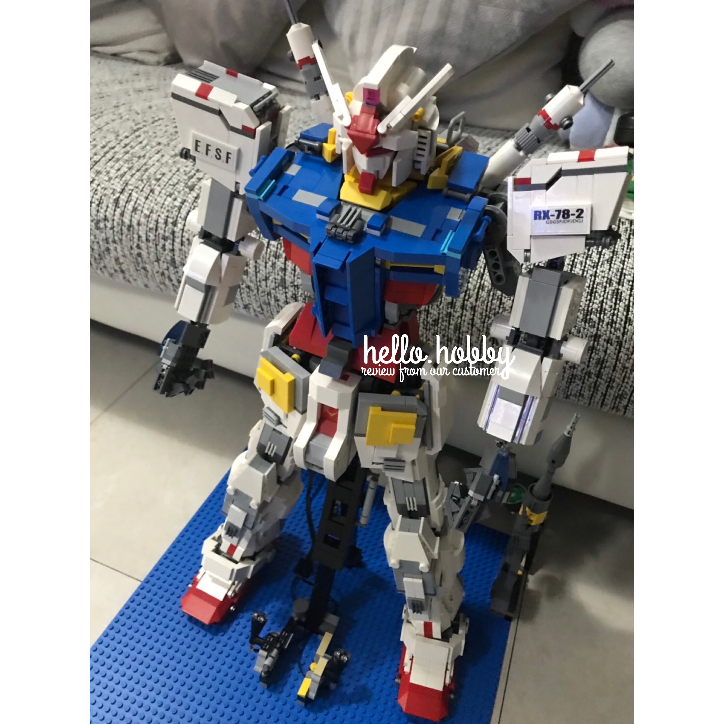 18K Super K 80 Gundam RX-78-2 Mobile Suit 1/32 3500pcs