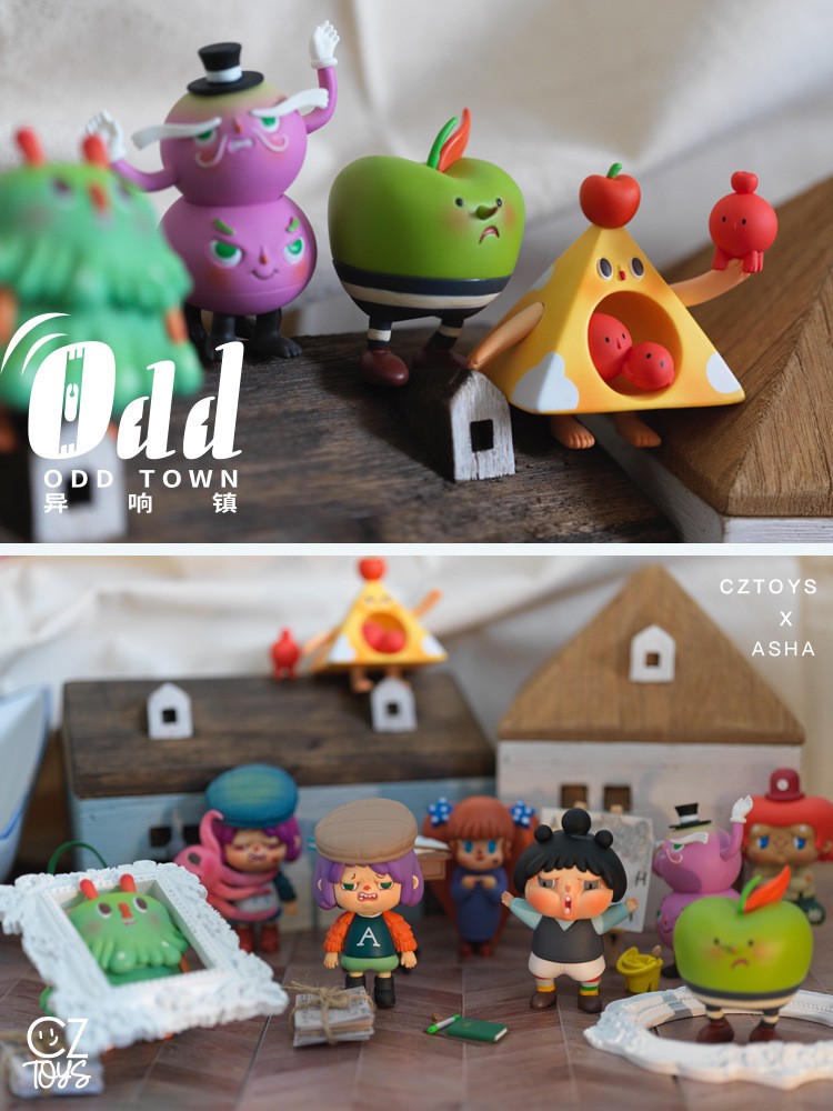 Blind Box - Odd Town by CZ Toys (Set of 8+1 secret)