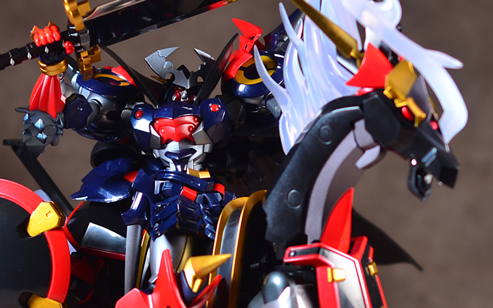 Soul Of Chogokin GX-46 Dygenguar & Aussenseiter by Bandai