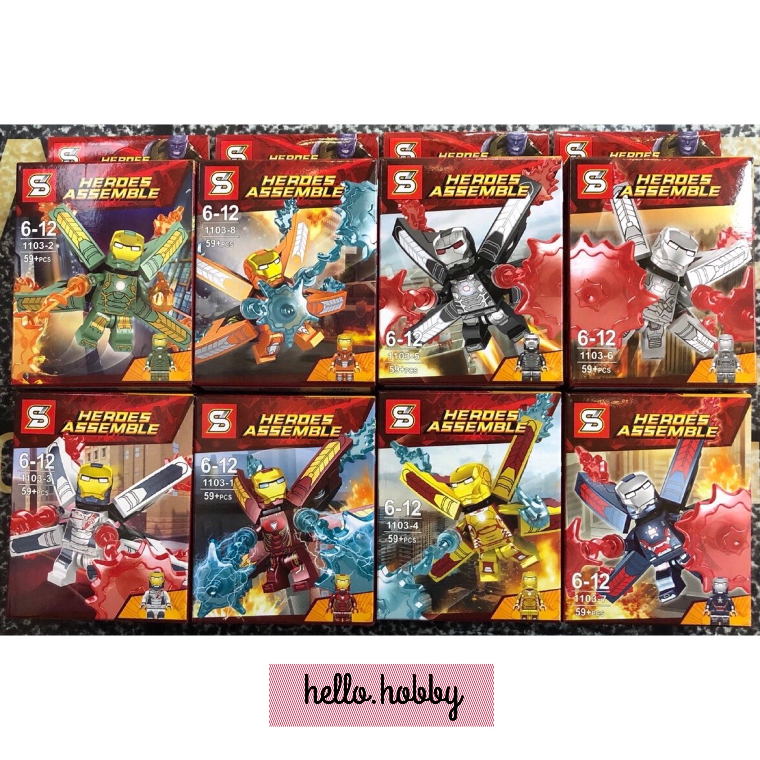 SY 1103 1-8 Iron Man