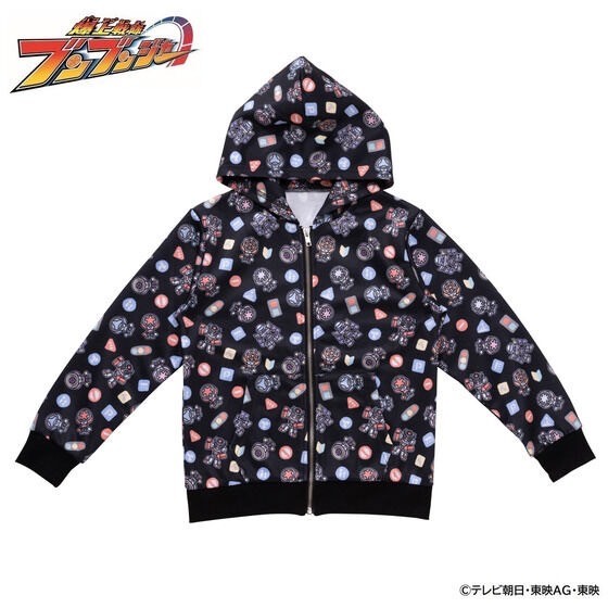 PRE-ORDER : Bakuage Sentai Boonboomger Mini Character Parent and Child Hoodie