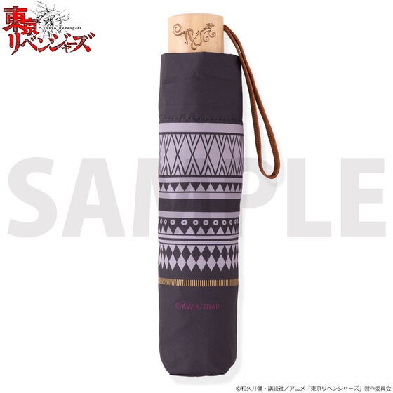 PRE-ORDER : Tokyo Revengers x Hokusai Graphic Folding Umbrella for Rain or Shine