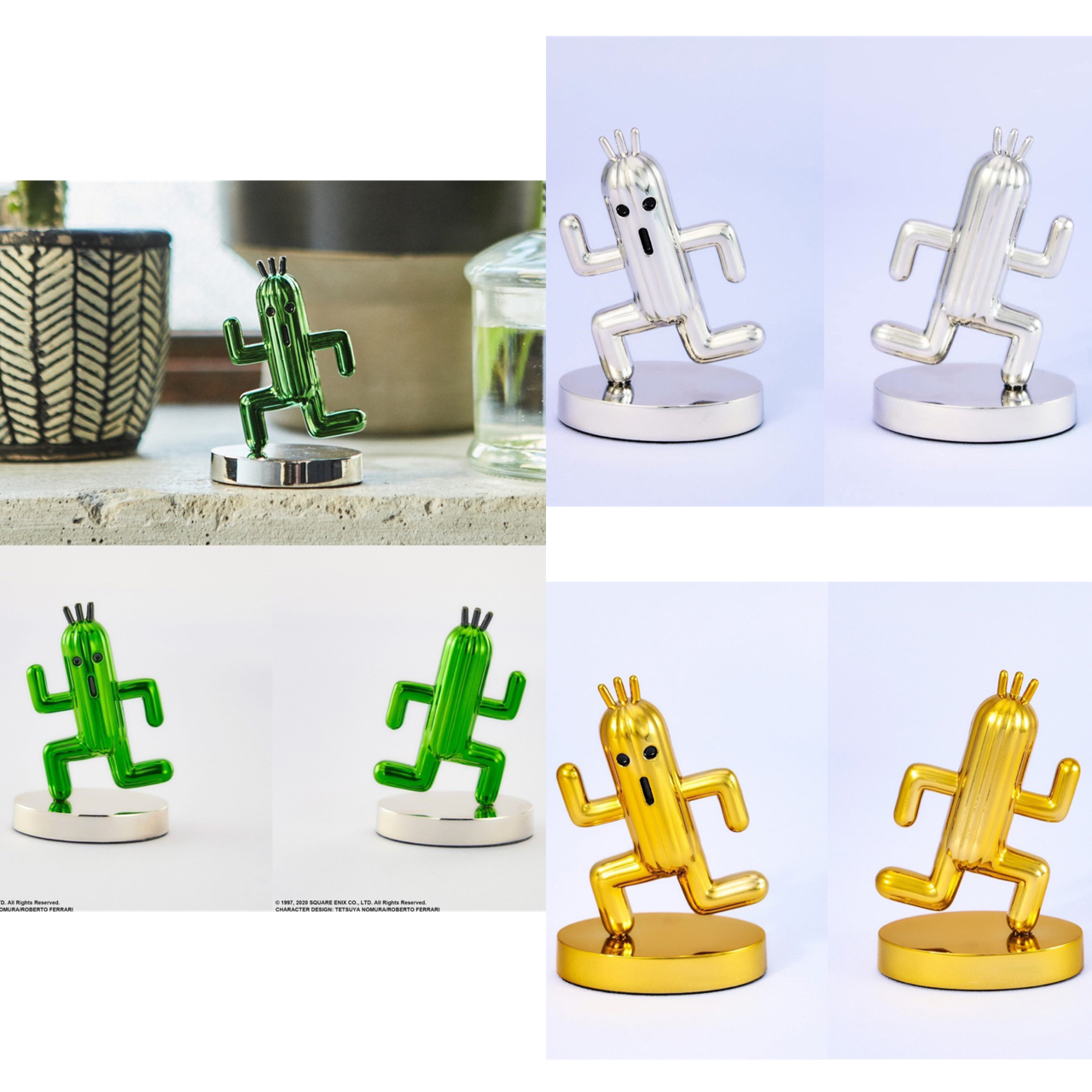 Pre-order : Final Fantasy VII Remake Bright Arts Gallery Cactuar by Square Enix (Reissue)