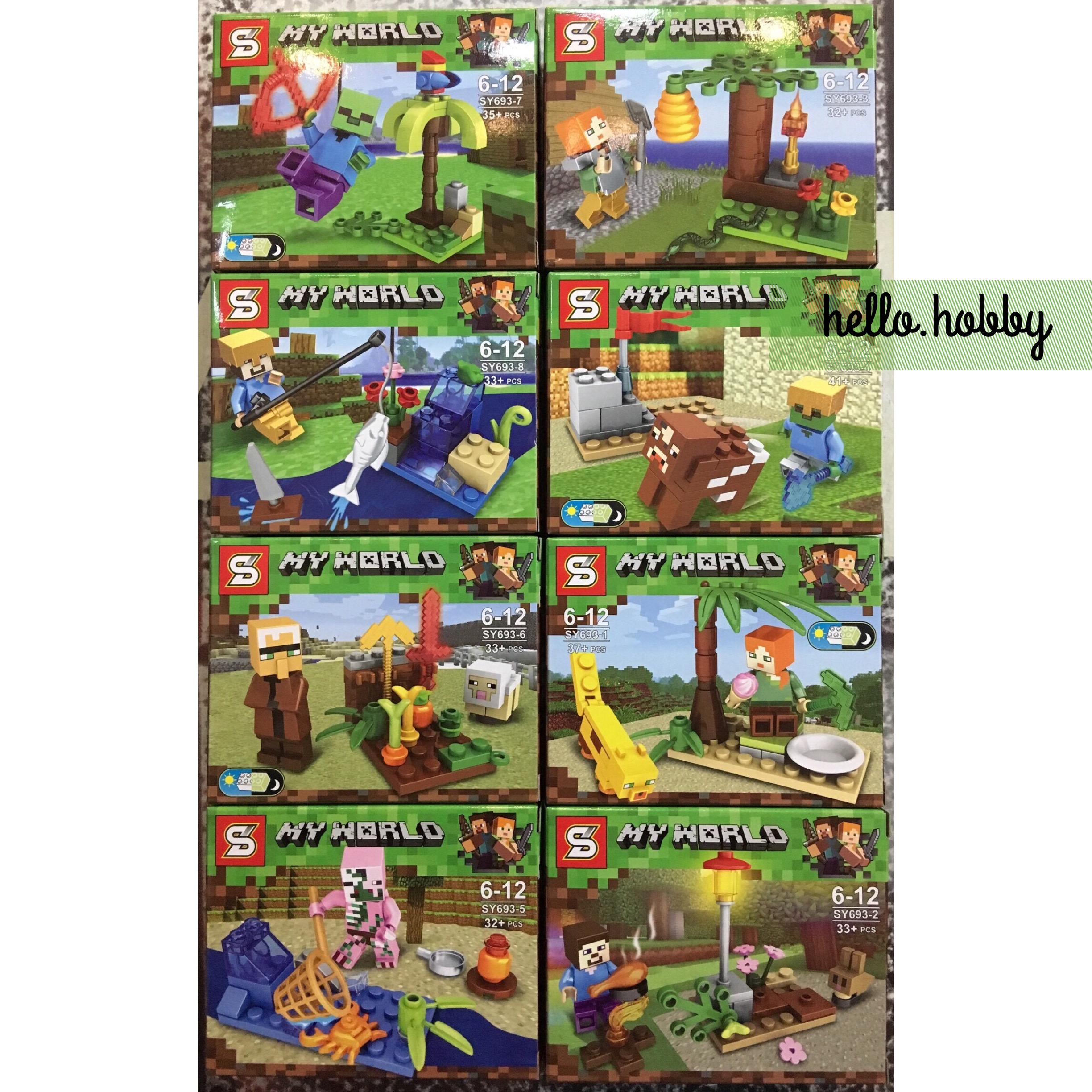 SY 693 1-8 Minecraft