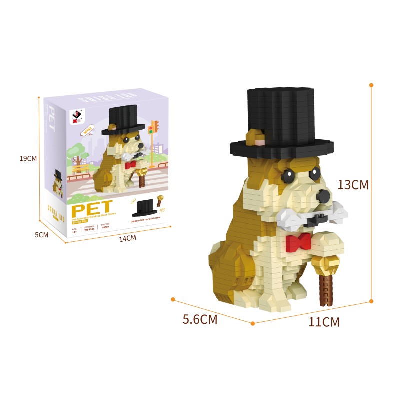 XX WL 9147- 9150 Pet Dog 1000+pcs