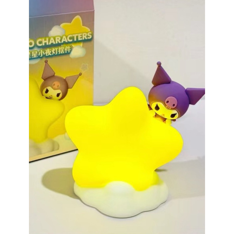 โคมไฟ ลิขสิทธิ์แท้ Sanrio Family Star Night Light Series LED Lamp by Langbowang