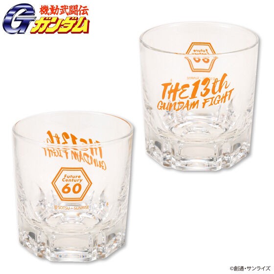 PRE-ORDER : Mobile Fighter G Gundam Gundam Fight Goods Image Glass