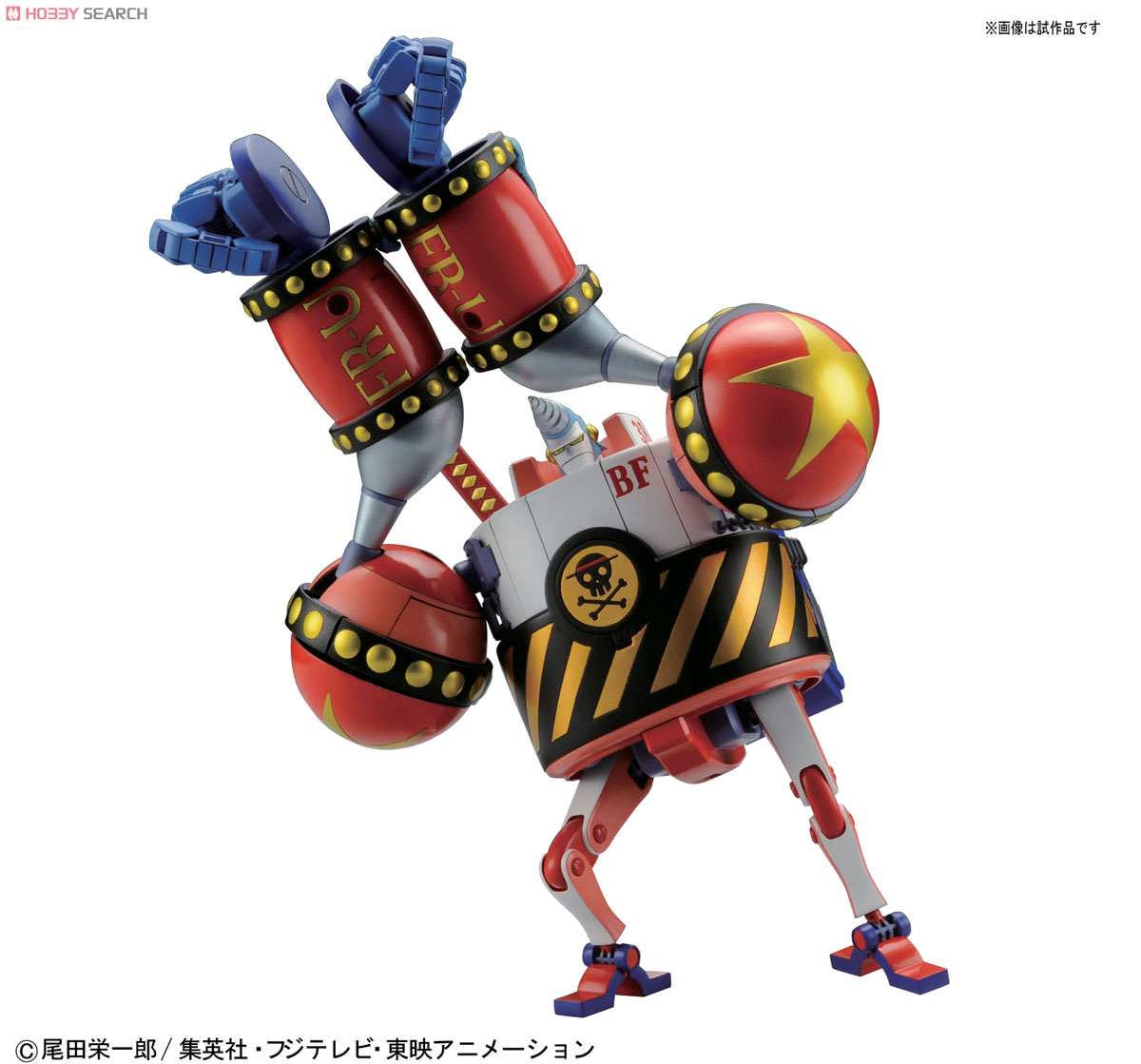 ONE PIECE plastic Model General Franky by Bandai
