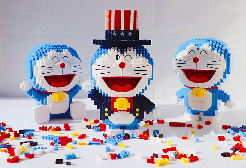 Balody 16130-16137 Doraemon Around The World