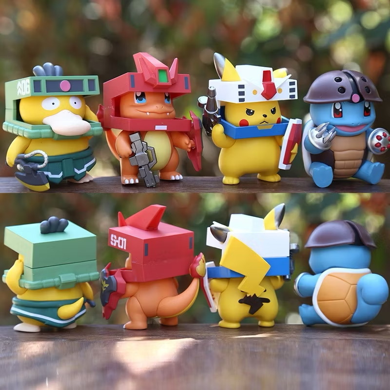 Pokemon x Gundam - Pokémon Mecha Dream Cosplay Series (Set of 4)