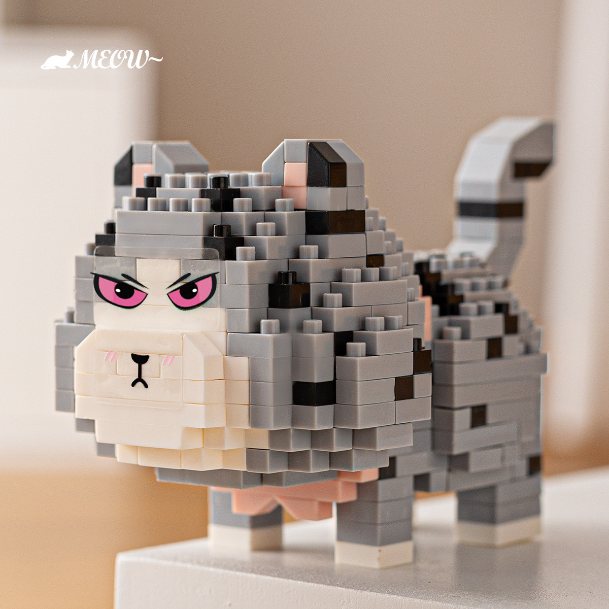 ตัวต่อนาโน Size L - A 612 - A 617 Funny Cat