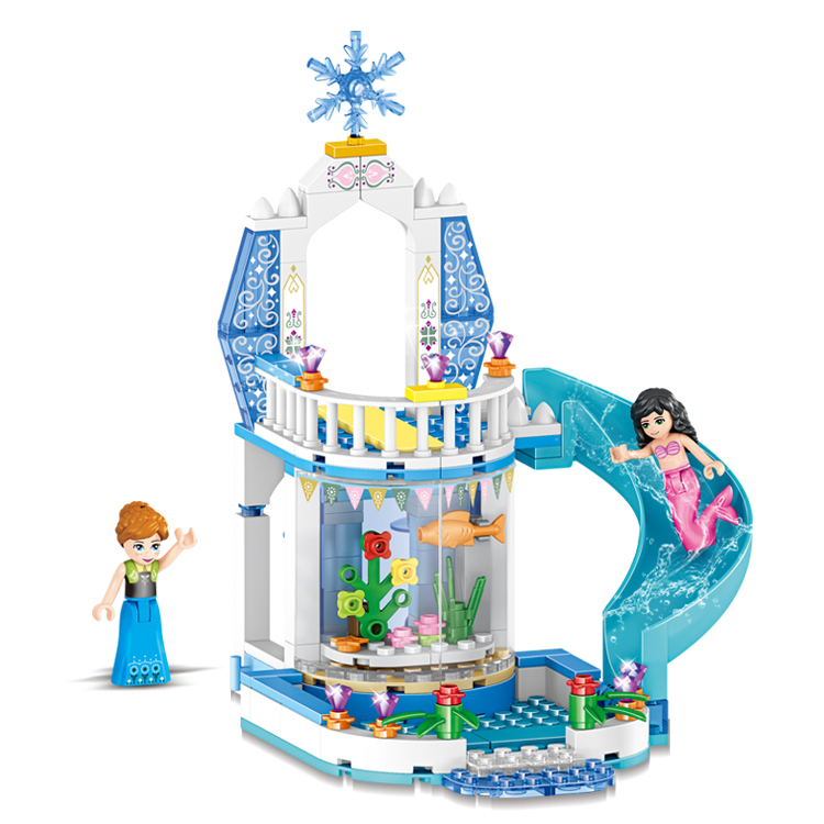 Lele 37026 Happy Princess Frozen Twin Castles 345pcs