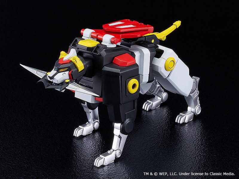 Pre-order : MODEROID Voltron (Beast King GoLion) Plastic Model Kit by Good Smile Company (Reissue)