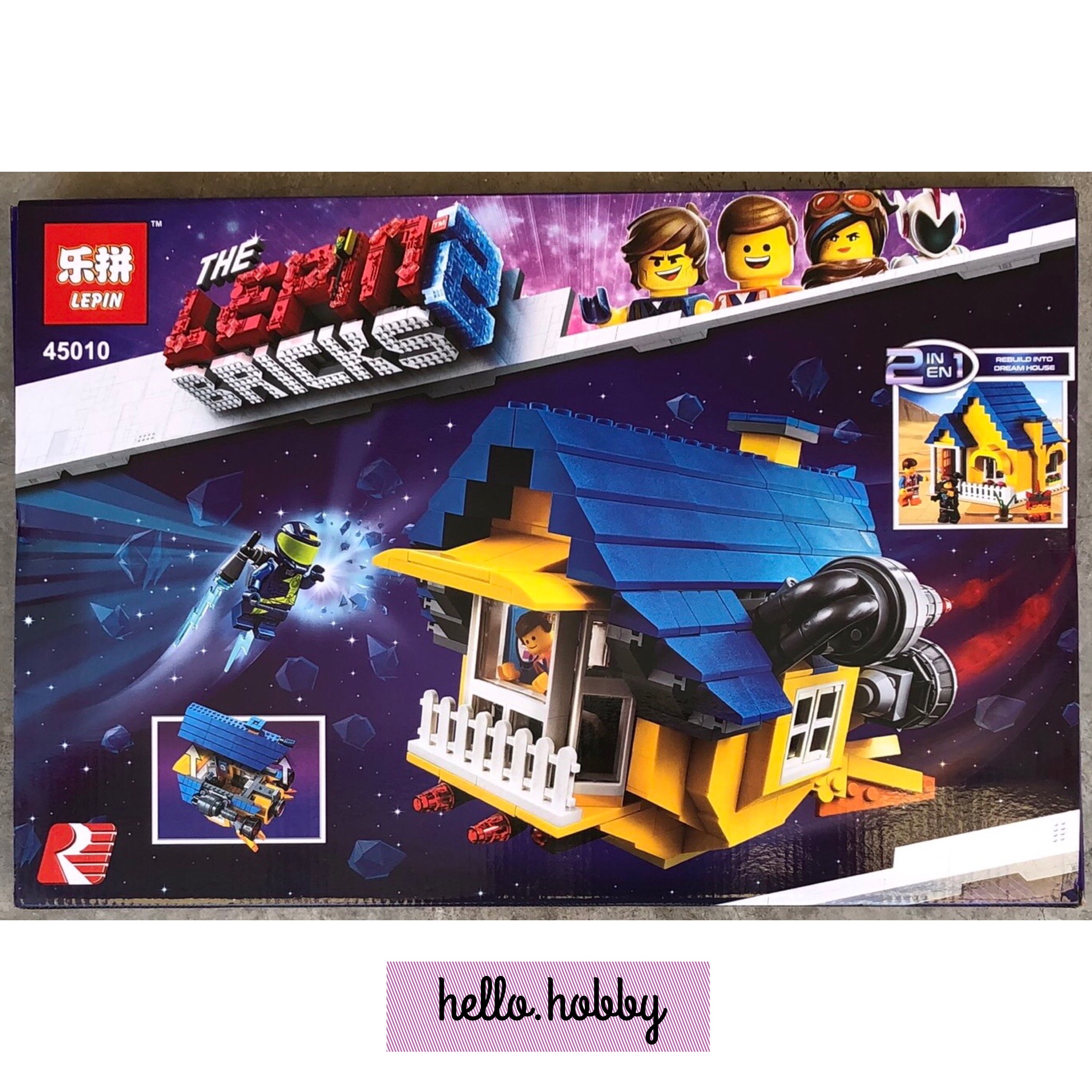 Lepin 45010 Emmet's Dream House/Rescue Rocket! 791pcs