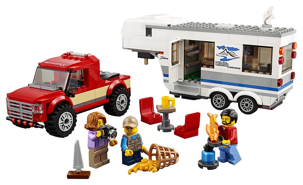 Lepin 02093 Pickup & Caravan 385pcs